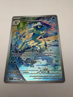 Pokemon TCG Frogadier Illustration Rare 089/086 Chaos Rising NM condition - Image 2