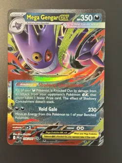 The Pokemon Company Mega Gengar EX 056/094 Ultra Rare Phantom Forces - Image 1