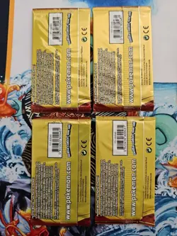 Pokemon XY BREAKthrough 3 Card Mini Booster Packs Complete Art Set Lot of 4 - Image 2