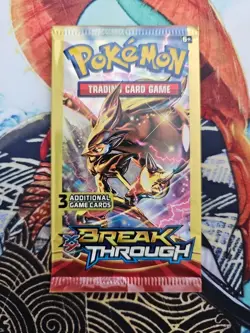 Pokemon XY BREAKthrough 3 Card Mini Booster Packs Complete Art Set Lot of 4 - Image 5