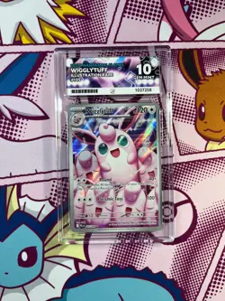 Pokemon TCG - Wigglytuff 105/094 - Phantasmal Flames - Graded - ACE 10 #2 - Image 1