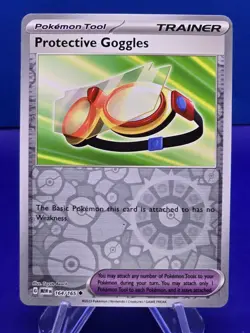 Protective Goggles Reverse Holo NM 164/165 Scarlet & Violet 151 Pokemon Card - Image 1