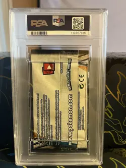2019 POKEMON SUN & MOON COSMIC ECLIPSE FOIL PACK-SAMPLING PACK PSA 10 - Image 2
