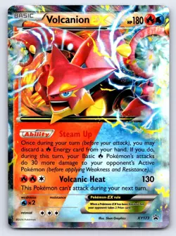 Volcanion EX XY173 Holo Promo XY Promo Pokemon Moderately Played - Image 1