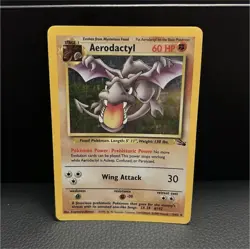 1999 Wizards Of The Coast Pokemon TCG - Aerodactyl Jungle Set 1/62 Holo ENG - Image 1