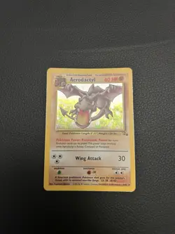 1999 Wizards Of The Coast Pokemon TCG - Aerodactyl Jungle Set 1/62 Holo ENG - Image 3