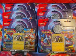 (LOT OF 6) Pokemon TCG Mega Evolution & Phantasmal Flames Raikou 2-Pack Blister - Image 1