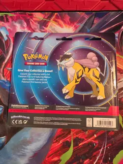 (LOT OF 6) Pokemon TCG Mega Evolution & Phantasmal Flames Raikou 2-Pack Blister - Image 3