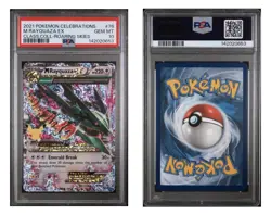 PSA 10 M Rayquaza EX 76/108 Celebrations Classic Collection Pokemon Holo - Image 2