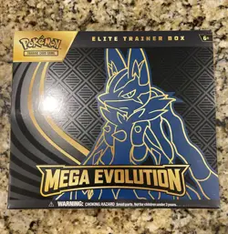Pokemon TCG: Mega Evolution (Lucario) Elite Trainer Box ETB | New & Sealed✅ - Image 1