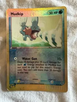 The Pokemon Company Mudkip 65/109 EX Ruby & Sapphire 50 HP Common Reverse Holo - Image 1