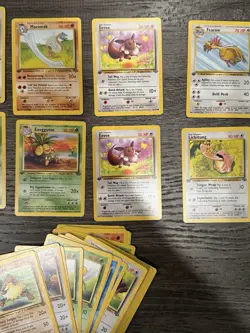 Pokemon - First Edition Jungle - Lot of 39 Common & Uncommon Cards - Image 2