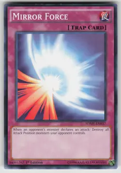 Mirror Force SDMY-EN037 Structure Deck: Yugi Muto Yu-Gi-Oh 1st Edition NM - Image 1