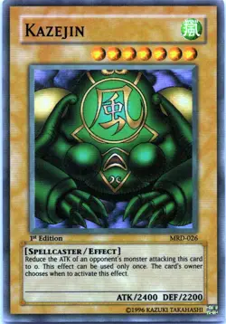 Kazejin 1st Edition Super Rare Metal Raiders MRD-026 LP - Image 1