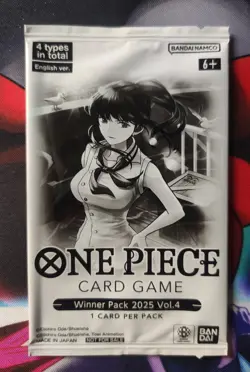 One Piece Card Game Winner Pack 2025 Vol 4 Tournament Promo sealed pack - Image 1