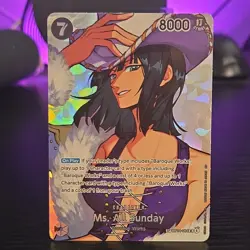 Bandai Op16 ONE PIECE Ms. All Sunday SP OP14-084 SR - Image 1