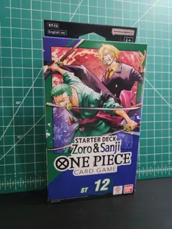 One Piece TCG Zoro & Sanji Starter Deck ST-12 English (SEALED) - Image 1