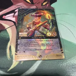 Disney Lorcana Woody - Jungle Guide- Wilds Unknown Set Championship Top 8 Promo - Image 1