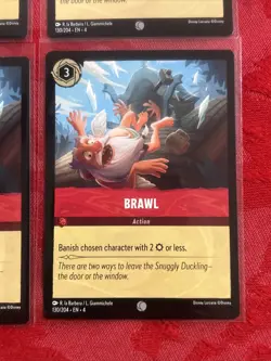 x4 Disney Lorcana: Ursula's Return - Brawl - 130/204 - M/NM x4 - Image 5