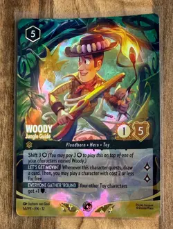 Disney Lorcana - Woody Jungle Guide - 54/P3 - Foil Promo - Championship Top 8 - Image 1
