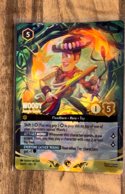 Disney Lorcana - Woody Jungle Guide - 54/P3 - Foil Promo - Championship Top 8 - Image 2