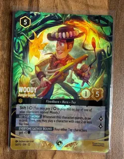 Disney Lorcana - Woody Jungle Guide - 54/P3 - Foil Promo - Championship Top 8 - Image 4