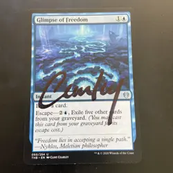 Glimpse Of Freedom MTG Clint Cearley AP Signed Artist Proof - Image 1
