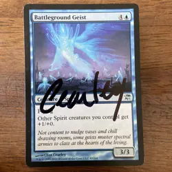 Battleground Geist MTG Clint Cearley AP Signed Innistrad Artist Proof - Image 1