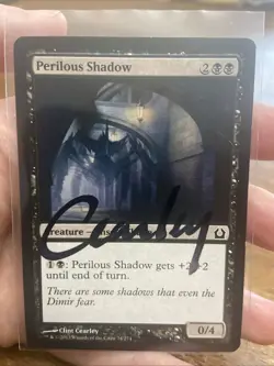 Perilous Shadow MTG Clint Cearley AP Signed Artist Proof - Image 1