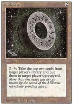 1x Millstone Heavy Play MTG Magic - Kid Icarus - - Image 1