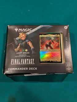 FINAL FANTASY Commander Deck - VII Limit Break (Game Edition) - MtG - Image 1