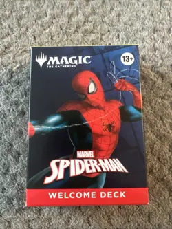 Magic The Gathering MTG Spiderman Marvel Welcome Deck WHITE New Sealed - Image 1