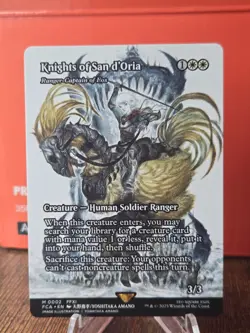 MTG Knights of San d'Oria Ranger-Captain 0002 of Eos (Showcase) Final Fantasy NM - Image 1