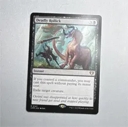Wizards of the Coast MTG Deadly Rollick Rare CMM 147 Regular EN - Image 1