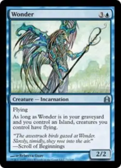 1x Wonder Moderate Play MTG Magic - Kid Icarus - - Image 1