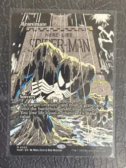 Reanimate—Magic The Gathering: Marvel’s Spider-Man Borderless Non-Foil M #0020 - Image 1