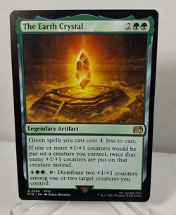 MTG: Magic the Gathering Final Fantasy #184/585: The Earth Crystal - Rare - Image 1