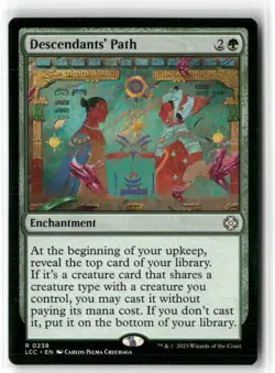 Descendants' Path Commander: the Lost Caverns of Ixalan Regular - Image 1