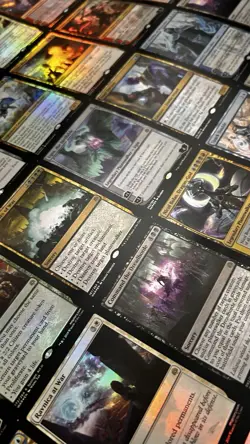 War of the Sparks Premium Booster uncut rare mythic foil sheet MINT CONDITION - Image 4