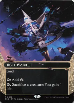 High Market (0018) (Borderless) R Edge of Eternities: Stellar Sights 18 - LP - Image 1