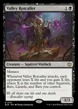 1 x Valley Rotcaller - Bloomburrow - Light Play - MTG - Image 1