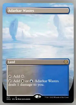 Adarkar Wastes (Borderless) Dominaria United Regular - Image 1