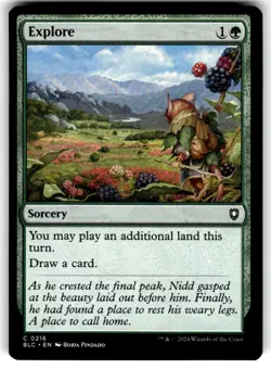 NM Explore, MTG, Bloomburrow Commander, Magic the Gathering, 216 - Image 1