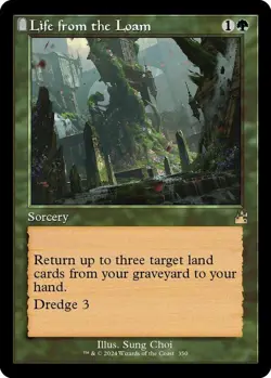 Life from the Loam (Retro Frame) (FOIL) - Ravnica Remastered (RVR) NM MTG - Image 1