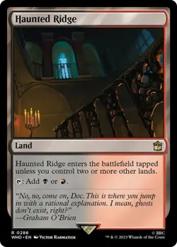 Haunted Ridge [Universes Beyond: Doctor Who] MTG - Image 1