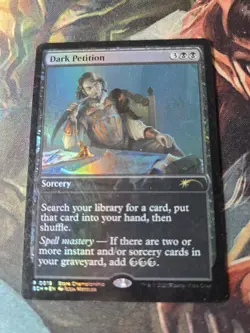 1x Dark Petition (Top 8) LP English Game Day & Store Championship Promos - Image 1