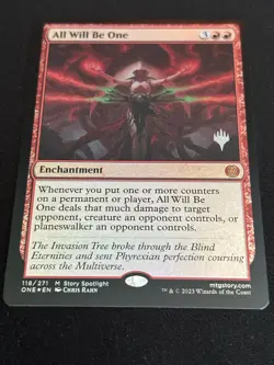 1x All Will Be One FOIL Promo Pack: Phyrexia: All Will Be One (PPONE) Magic MTG - Image 1
