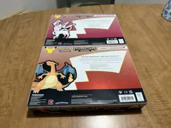 Pokemon Celebration Lance's Charizard V & Dark Sylveon V Collection Boxes Sealed - Image 2
