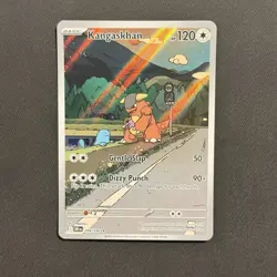 Pokemon TCG- Kangaskhan 204/182 Destined Rivals- Illustration Rare NM - Image 1