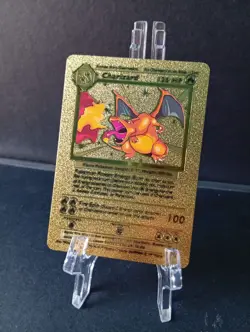 Orica Pokemon CHARIZARD (ART 13) - Golden Holo - Image 1
